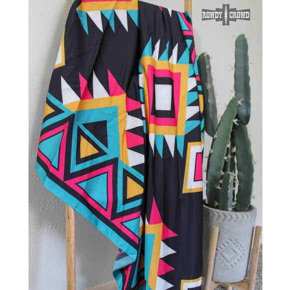 Rowdy Crowd Clothing Accessories - Rio Grande Western Wild Rag Scarf